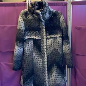 Long profile jacket made in Italy.